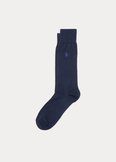 Men's Polo Ralph Lauren Stretch-Cotton Trouser Socks | 843129YND